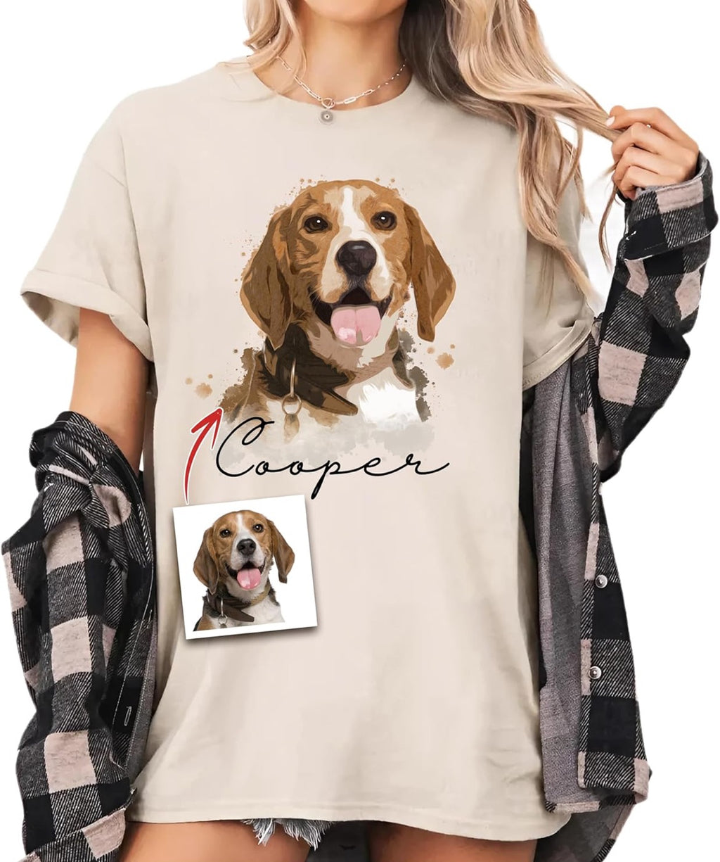 Your Pet on a T-Shirt or Hoodie – Custom Vector Art