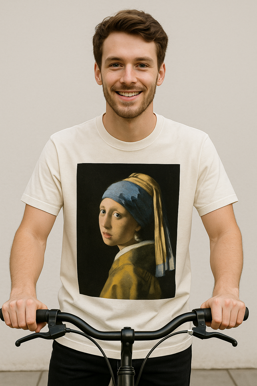 Girl with a Pearl Earring” Classic Art T-Shirt – Unisex Vintage Style Tee