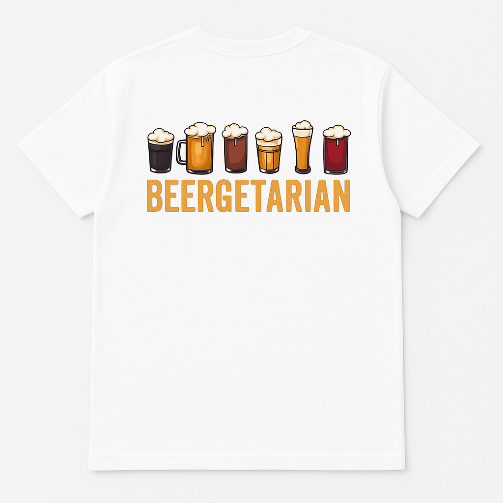 BEERGETARIAN Unisex T-Shirt – For Beer Lovers & Weekend Vibes 🍺