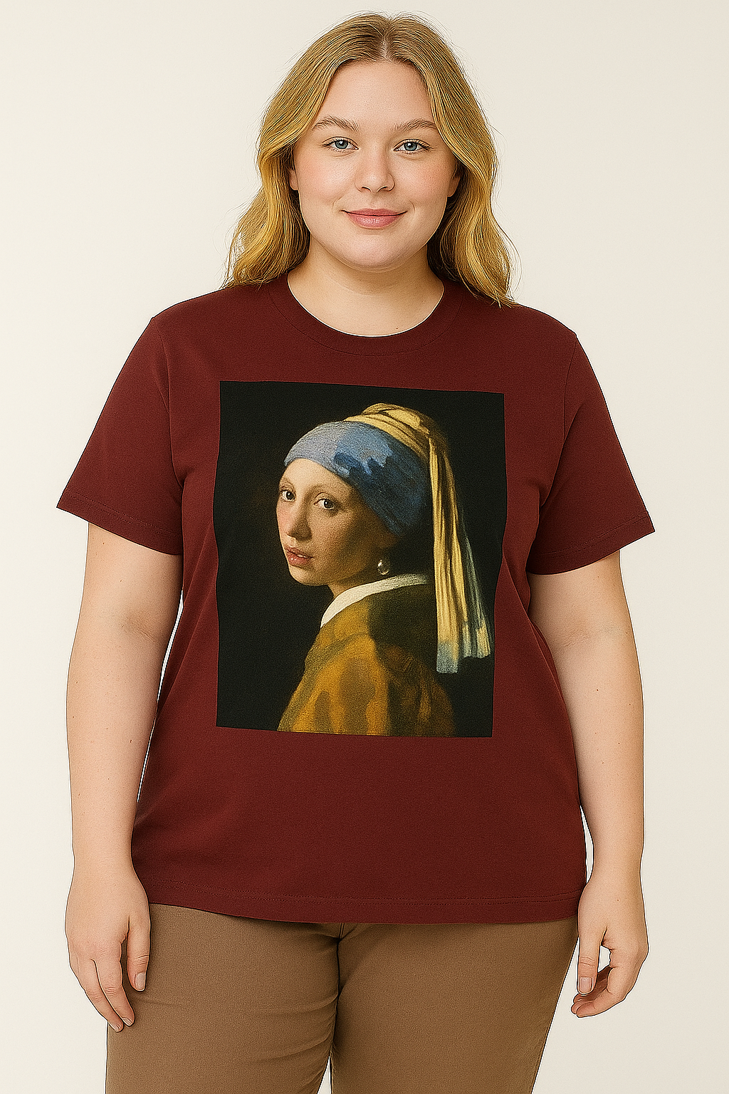 Girl with a Pearl Earring” Classic Art T-Shirt – Unisex Vintage Style Tee