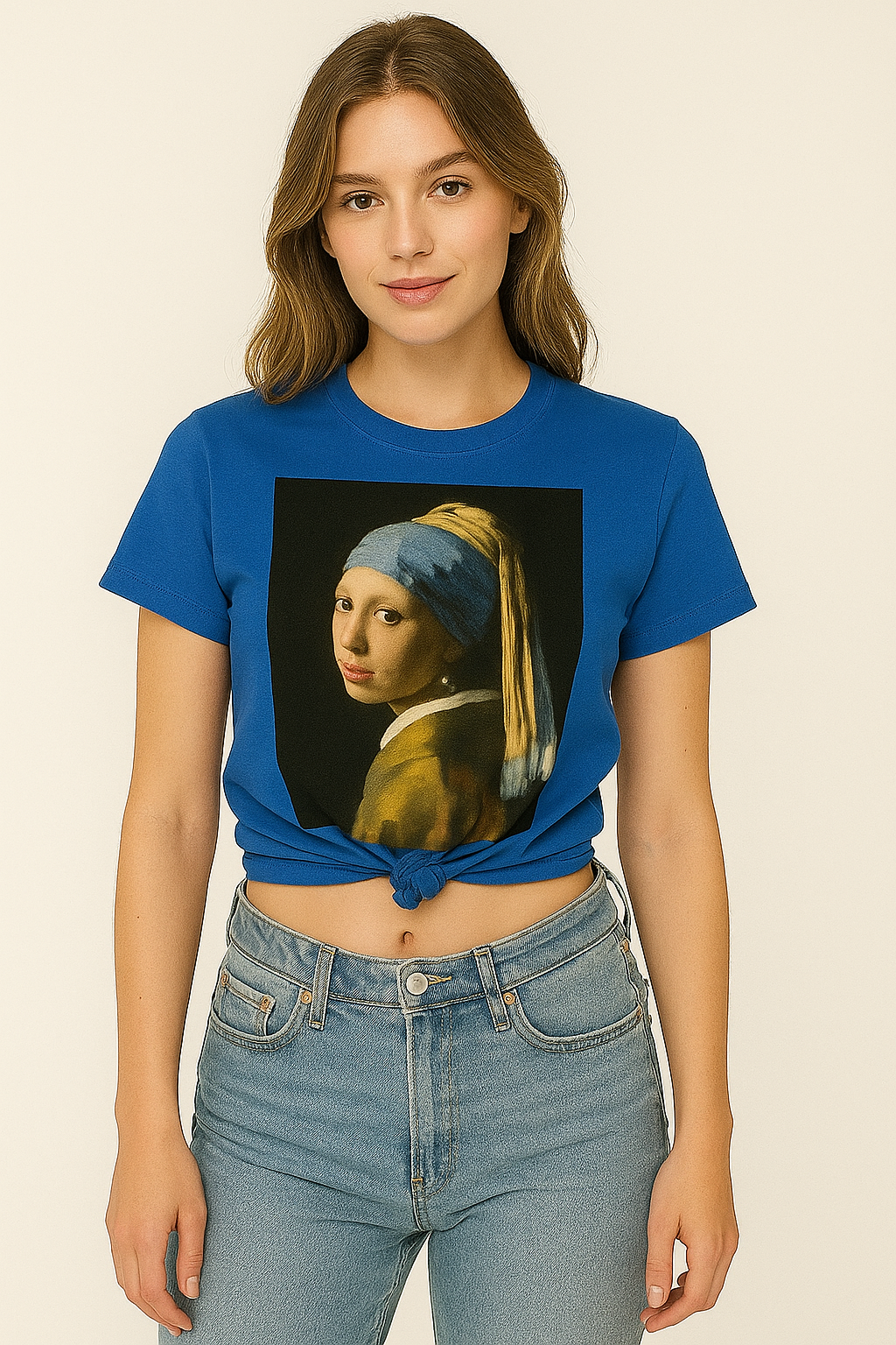 Girl with a Pearl Earring” Classic Art T-Shirt – Unisex Vintage Style Tee