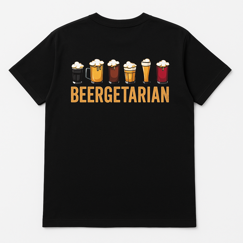 BEERGETARIAN Unisex T-Shirt – For Beer Lovers & Weekend Vibes 🍺