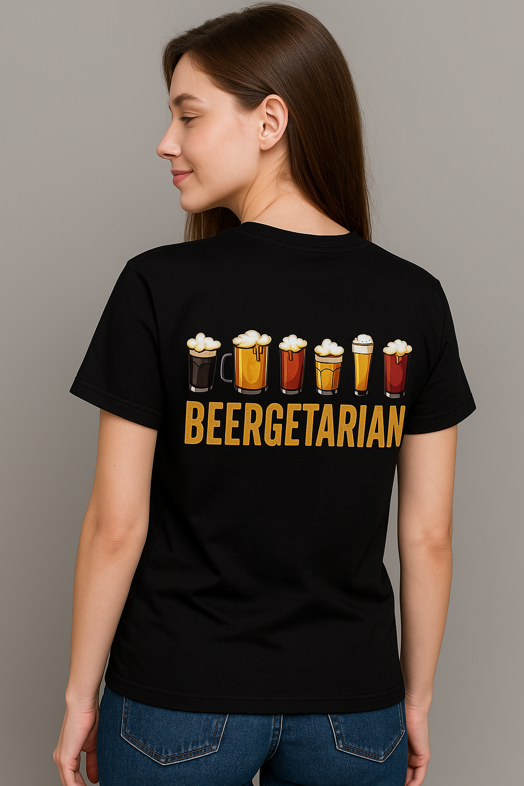 BEERGETARIAN Unisex T-Shirt – For Beer Lovers & Weekend Vibes 🍺