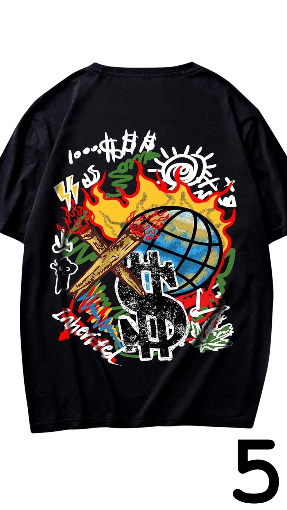 Exclusive Artistic T-Shirts – 10 Unique Designs, 3 Color Options, Free Shipping