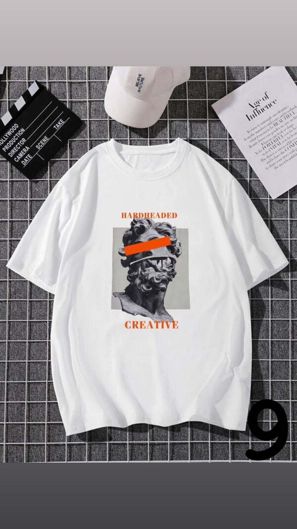 Exclusive Artistic T-Shirts – 10 Unique Designs, 3 Color Options, Free Shipping