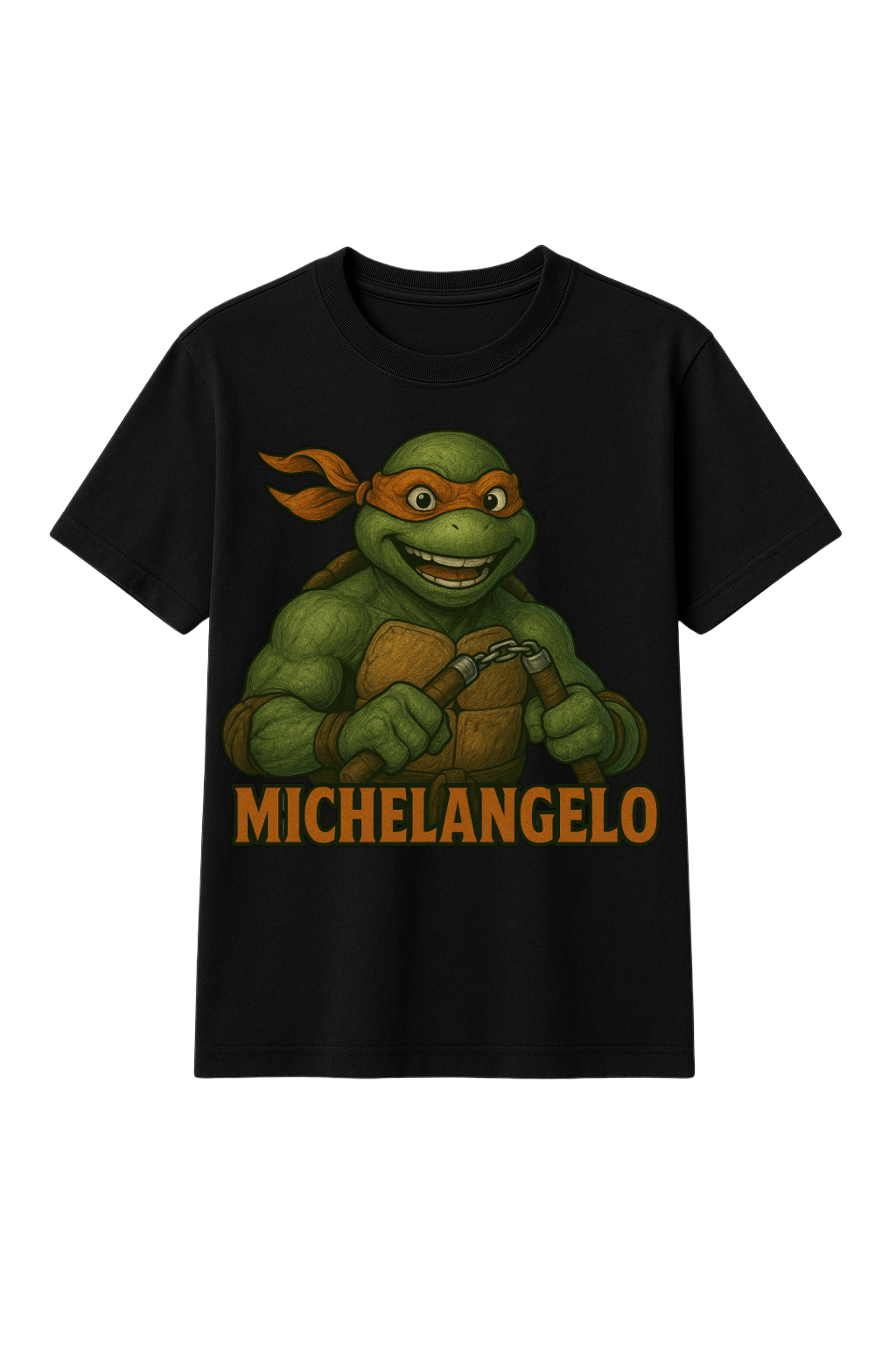 Ninja Legends Character T-Shirt – Choose Raphael, Leonardo, Donatello, Michelangelo or Splinter